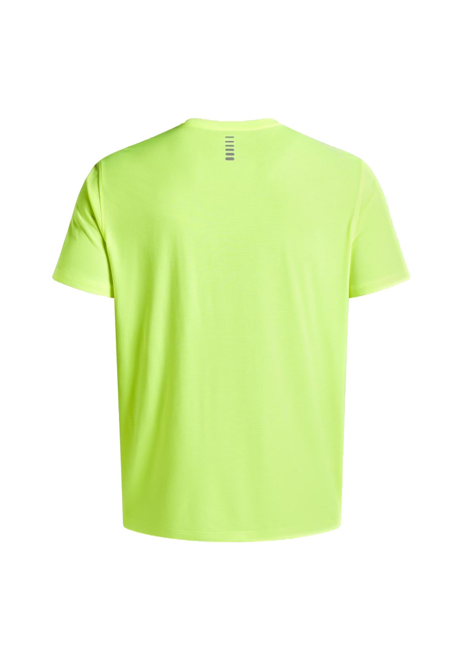 T-shirt sportiva allenamento verde fluo Launch Under Armour A25 77-1382582 07320732 UNDER ARMOUR 