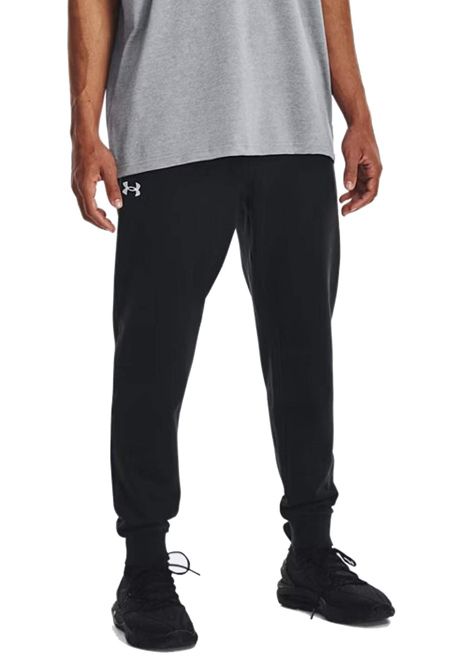 Pantalone tuta jogger nero Rival Fleece Under Armour A25 77-1379774 00010001 UNDER ARMOUR 
