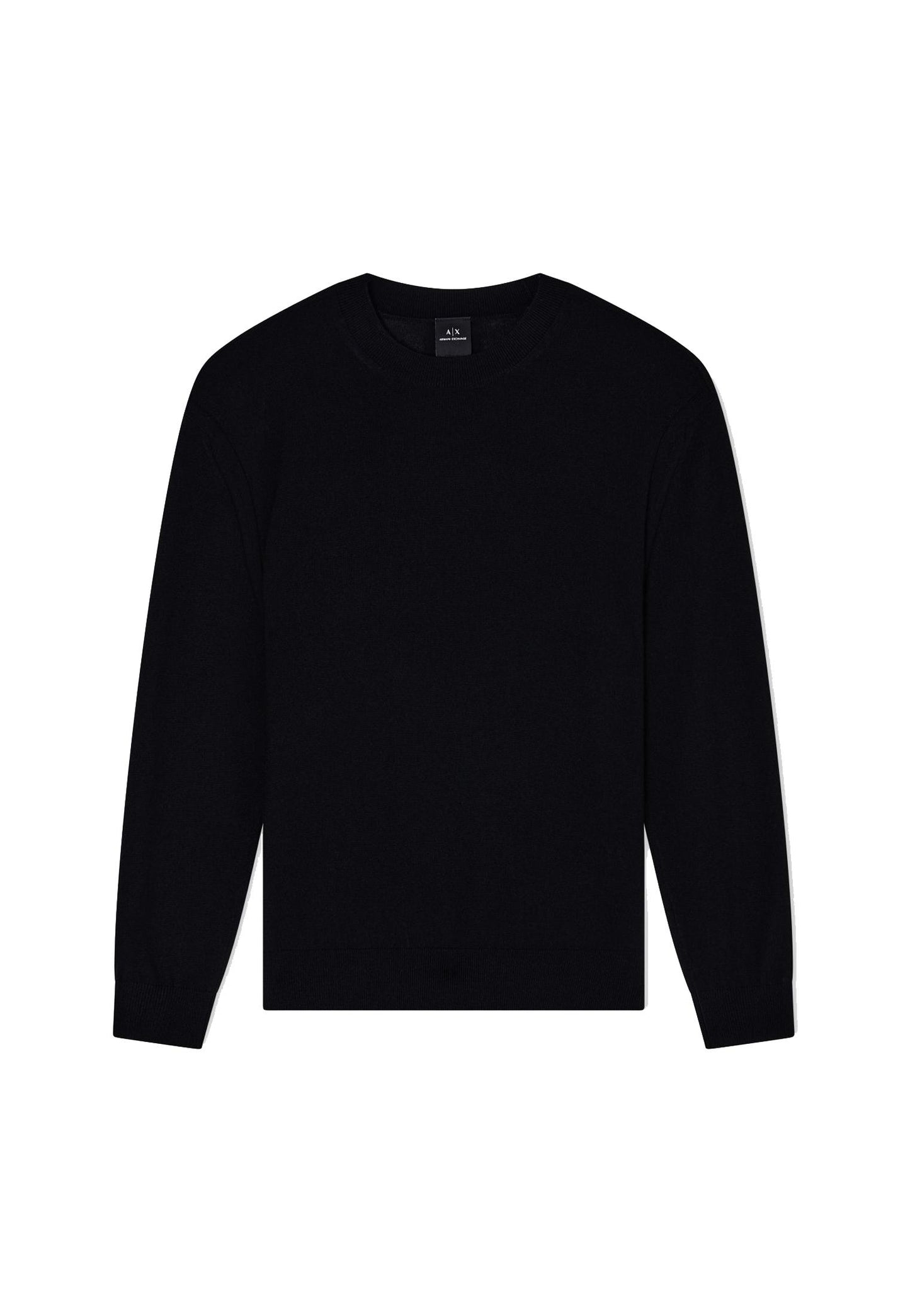 Maglione girocollo nero misto lana Armani Exchange A25 XM001878 AF11982 UC001UC001 ARMANI EXCHANGE 