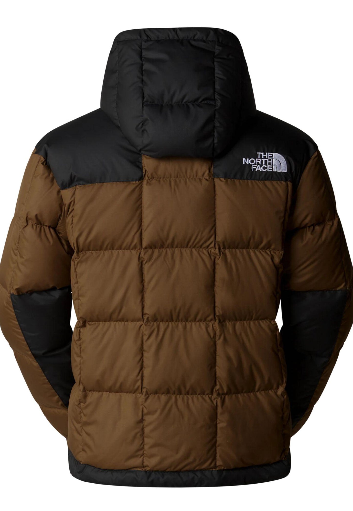 Giubbotto in piumino con cappuccio marrone The North Face Lhotse A24 NF0A853C1OI1 NF1OINF1OI THE NORTH FACE 