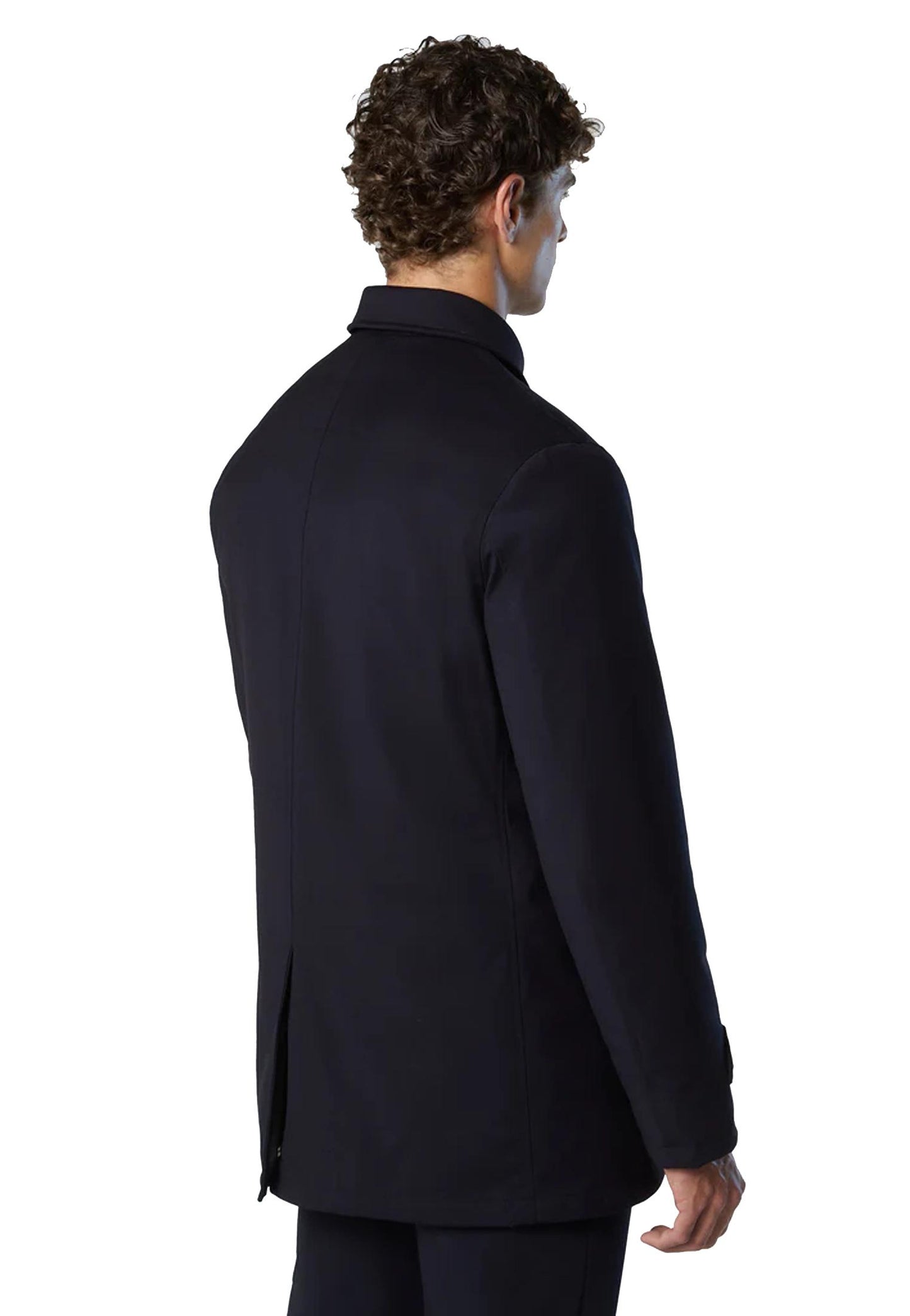 Giubbotto Trench blu misto lana Horizon North Sails A25 603394 08020802 NORTH SAILS 