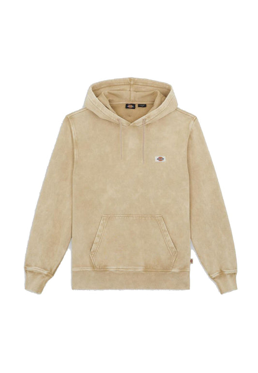 Felpa con cappuccio beige lavaggio slavato Newington Dickies P24 DK0A4YYOJ491 OJ491 DICKIES 