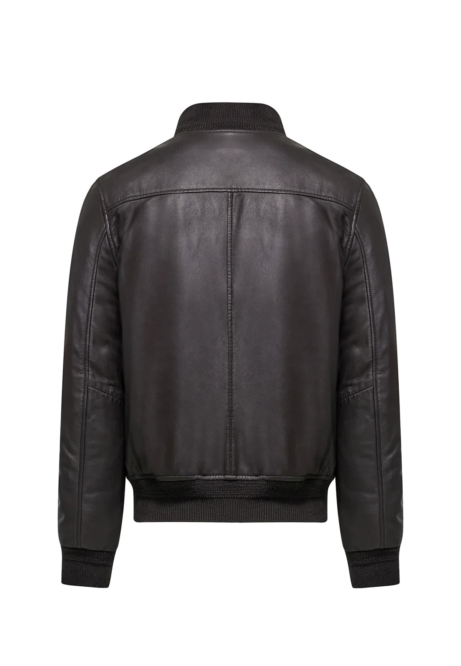 Giubbotto bomber pelle marrone Bomboogie A25 JMPATH LDF514 BOMBOOGIE 