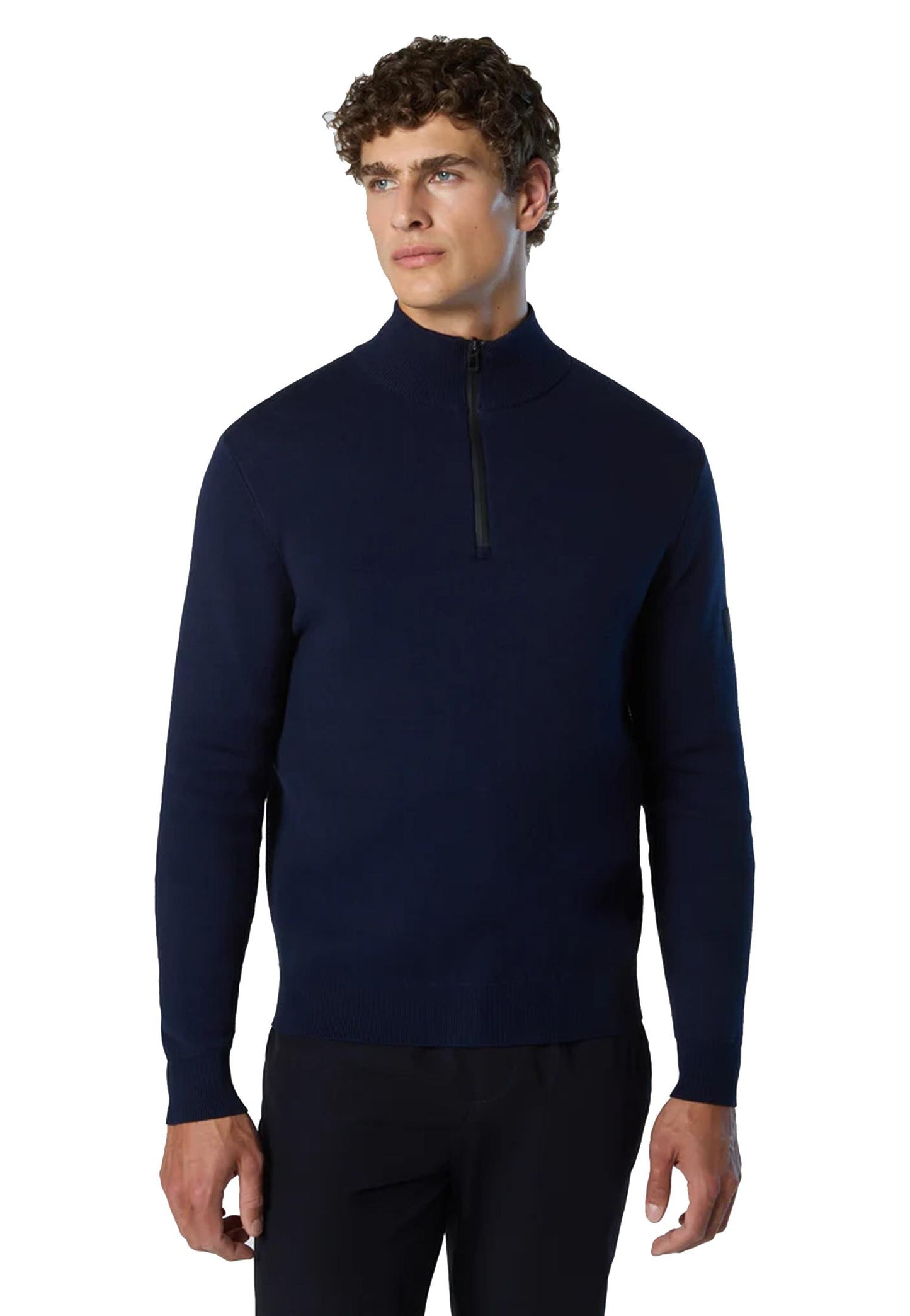 Maglione mezza zip blu navy impermeabile tecnico North Sails A25 699169 08020802 NORTH SAILS 