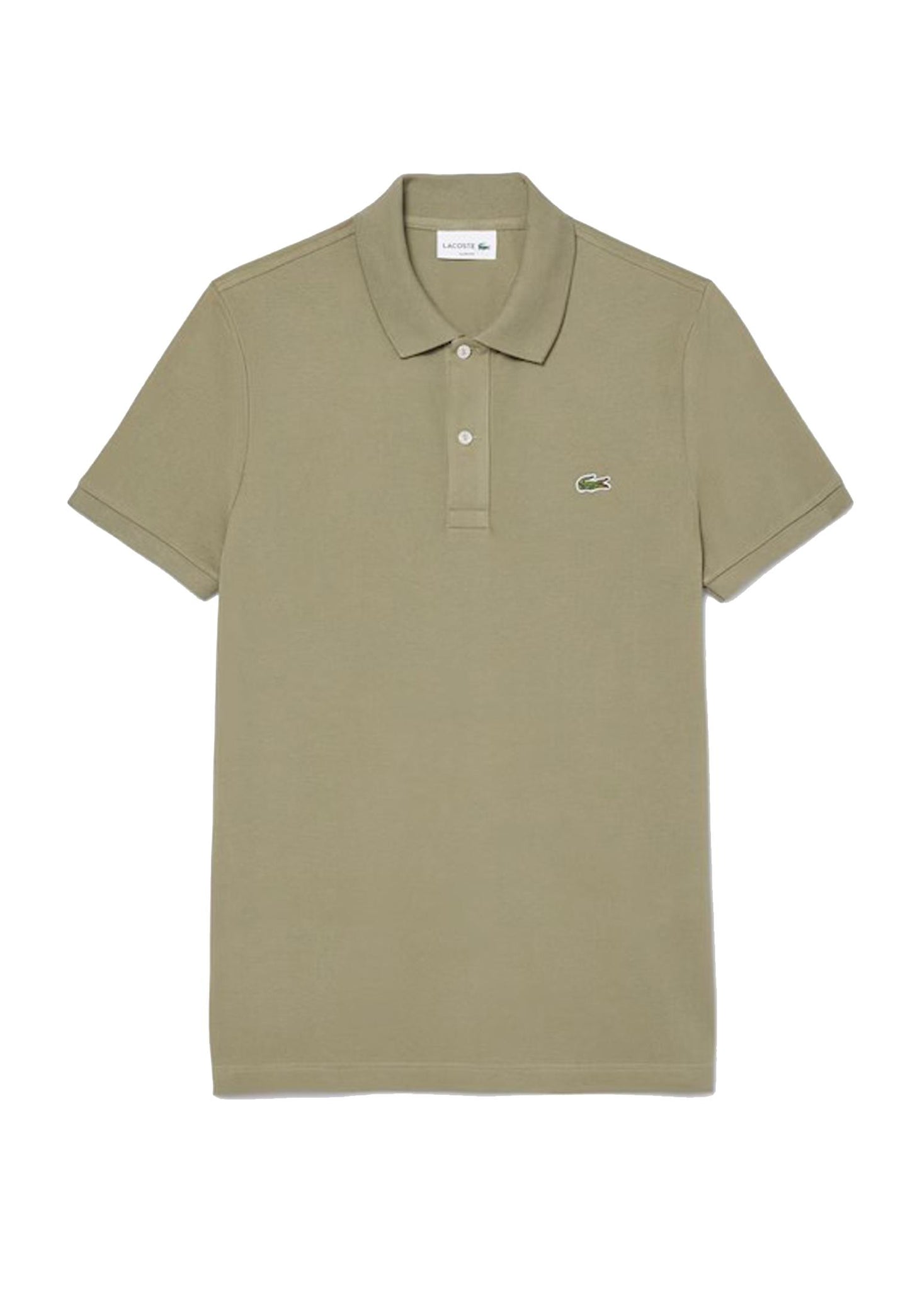 Polo verde militare slim fit Lacoste P25 PH4012 BMYBMY LACOSTE 
