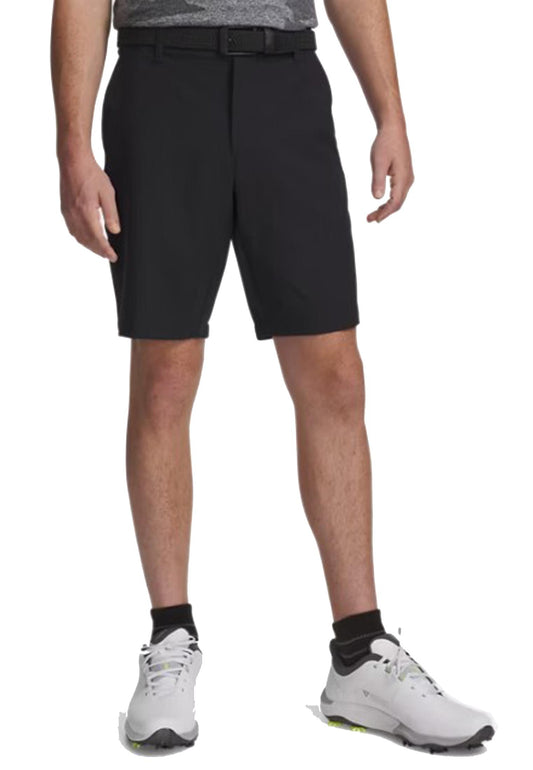 Pantaloncini bermuda sportivi golf neri Drive Tapered Under Armour P26 77-6012300 00010001 UA GOLF 