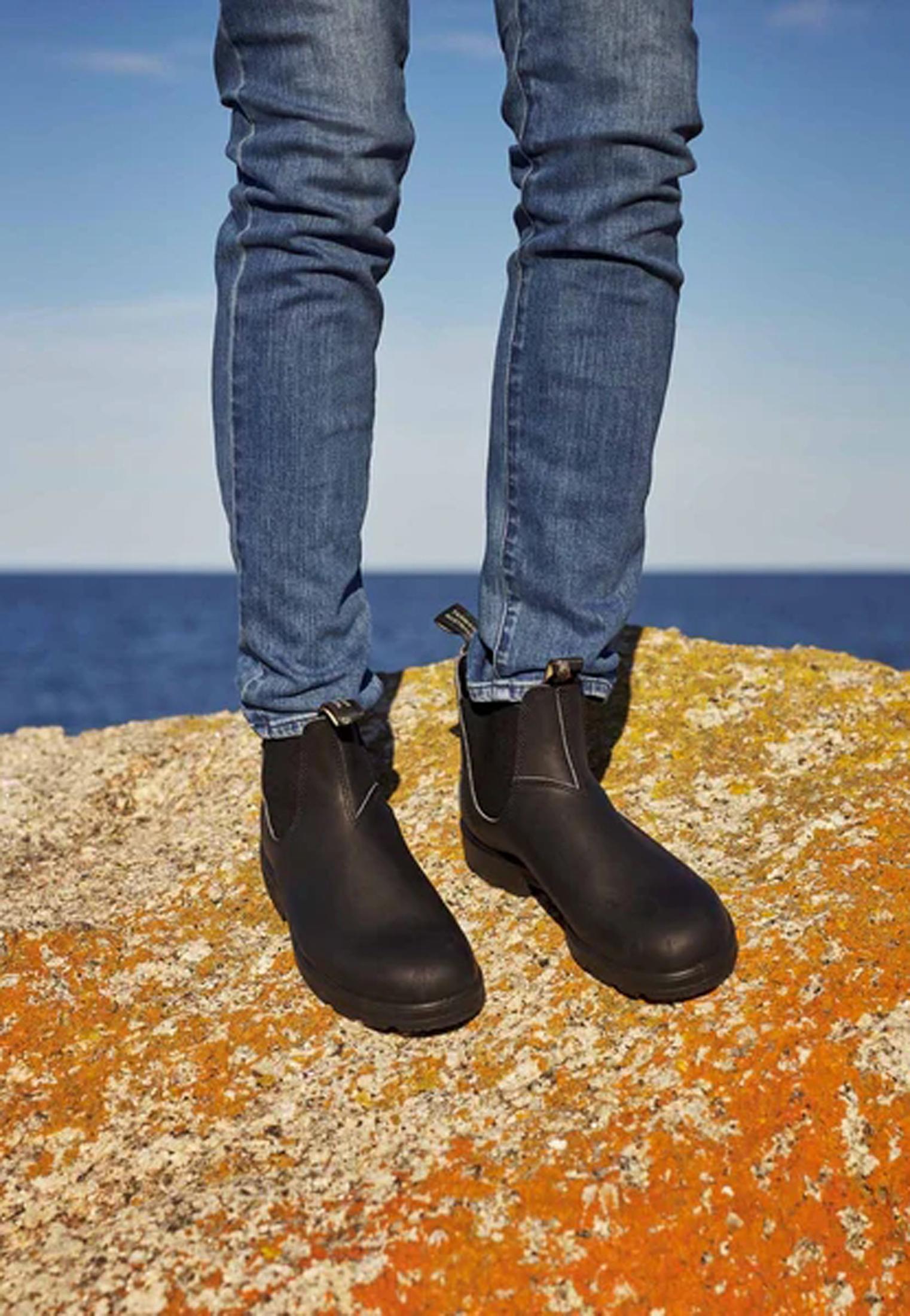 Stivaletti pelle nera Chelsea 510 Blundstone A25 252M510 Pelle510 BLUNDSTONE 