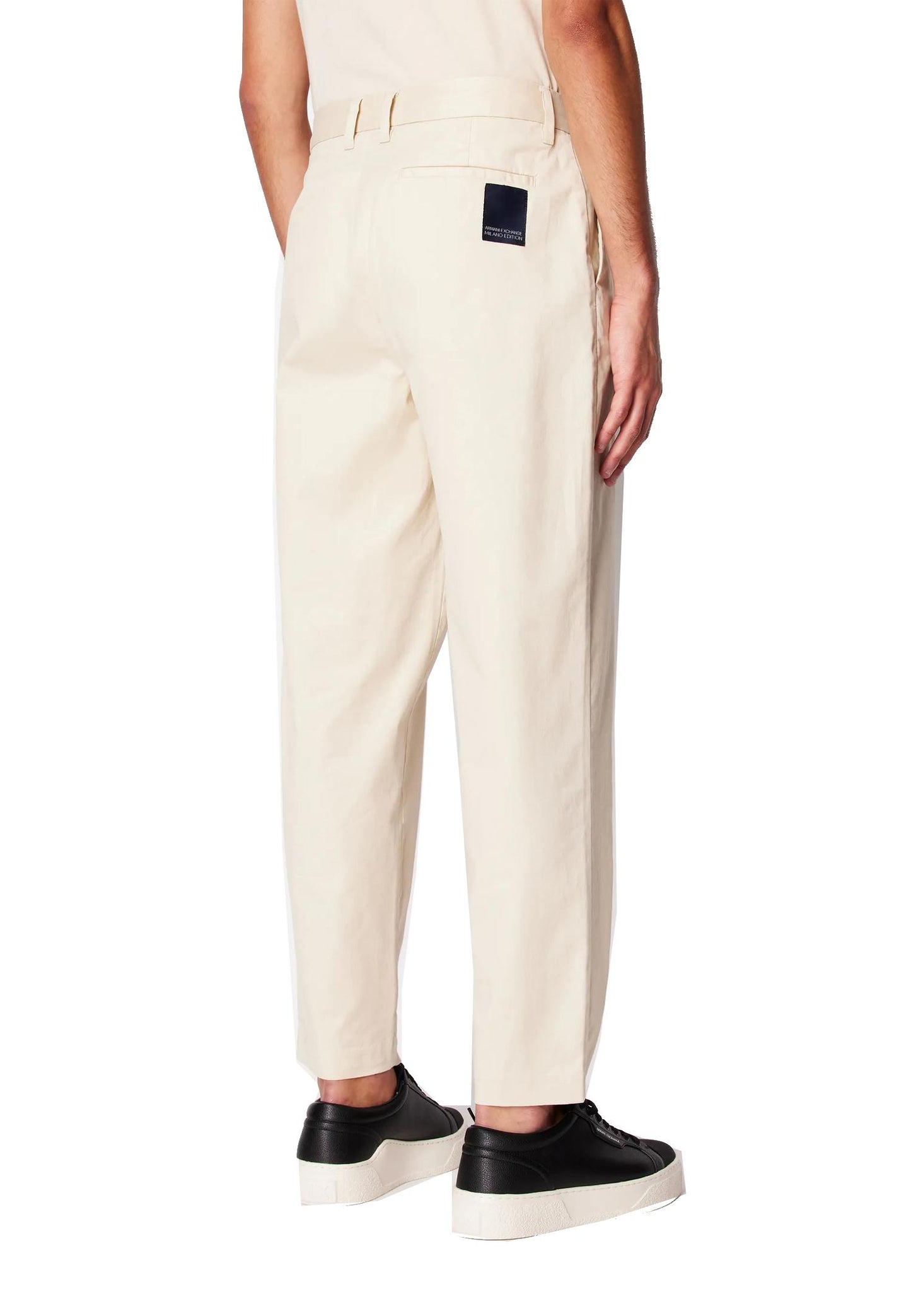 Pantaloni chino cotone beige Armani Exchange P24