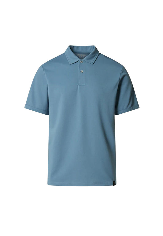 Polo a mezza maniche misto cotone blu petrolio asciugatura rapida North Sails P26 692714 08560856 NORTH SAILS 