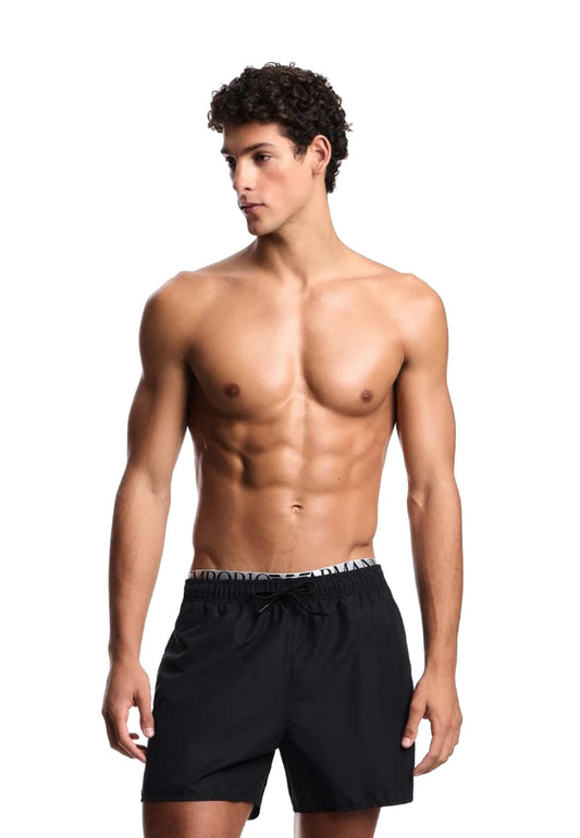 Costume da bagno mare shorts neri inserto elastico Emporio Armani P26 EM000687AF20432 UC001UC001 EMPORIO ARMANI 