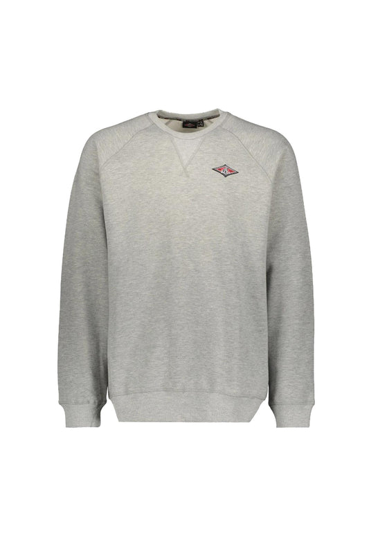 Felpa girocollo cotone grigia Bear A25 BM217W25 GM03GM03 BEAR 