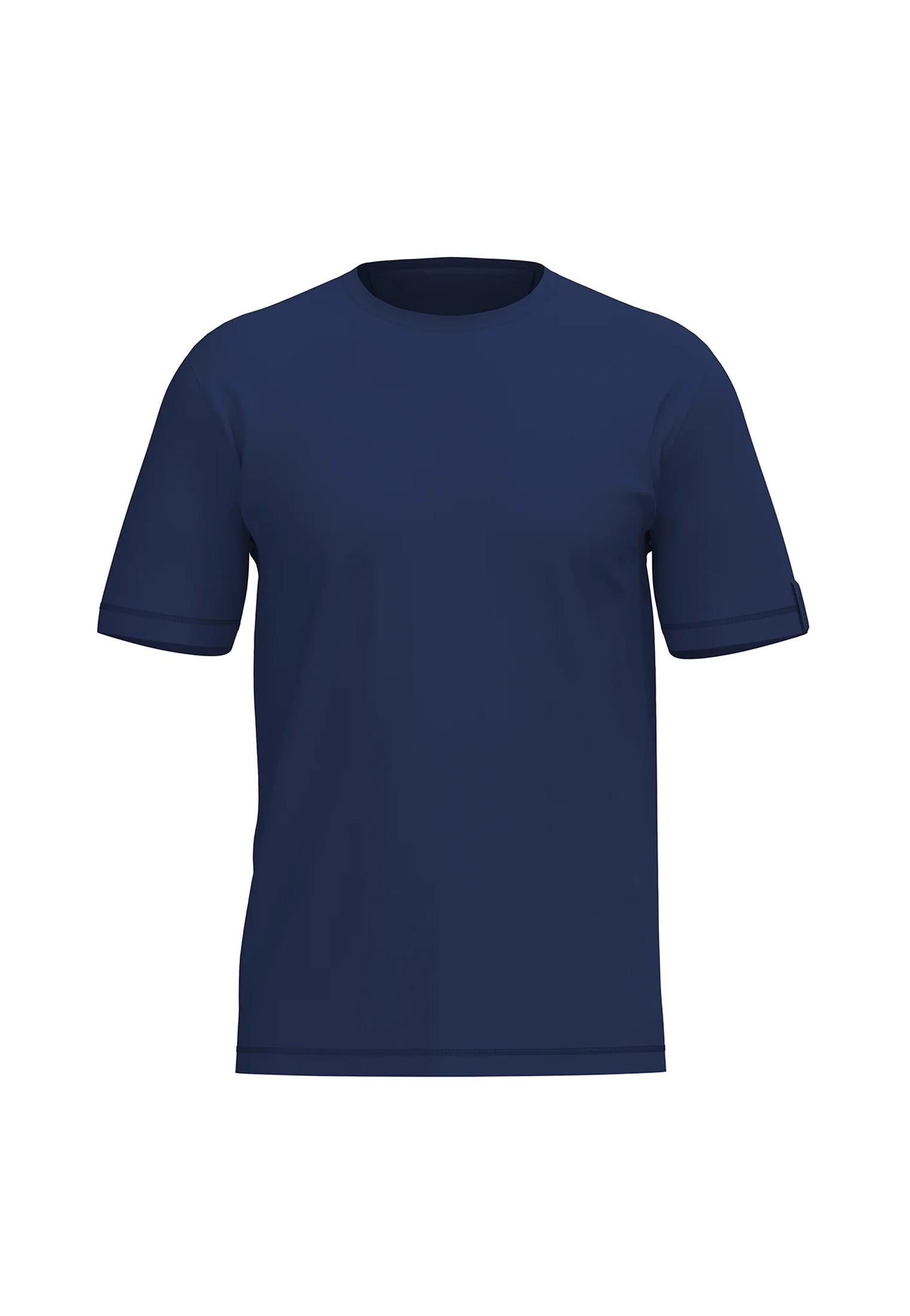 T-shirt girocollo tecnica blu Tactel Maestrale RH+ P26 EZX0343 I253I253 RH+ 