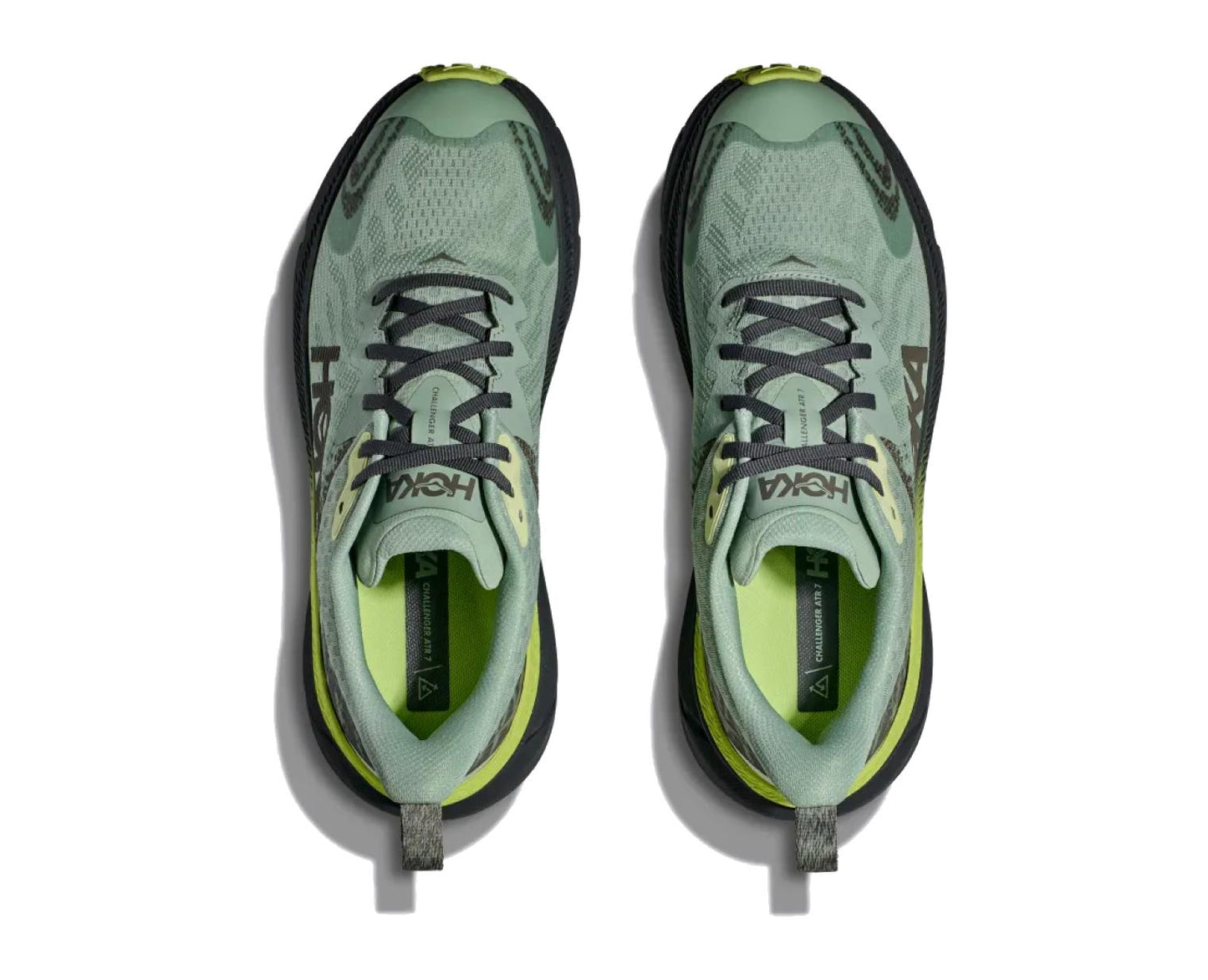 Sneakers Challenger 7 verde aloe nera Hoka A24