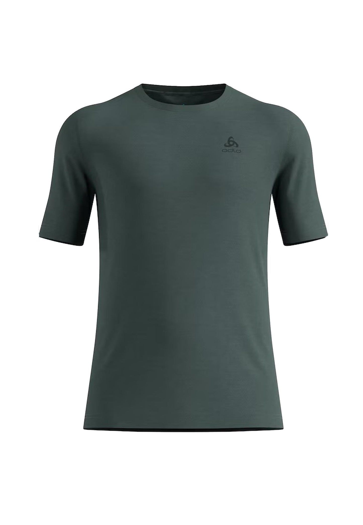 T-shirt girocollo mezza manica verde lana merino termica sci snow Odlo A25 111702 1087710877 ODLO 