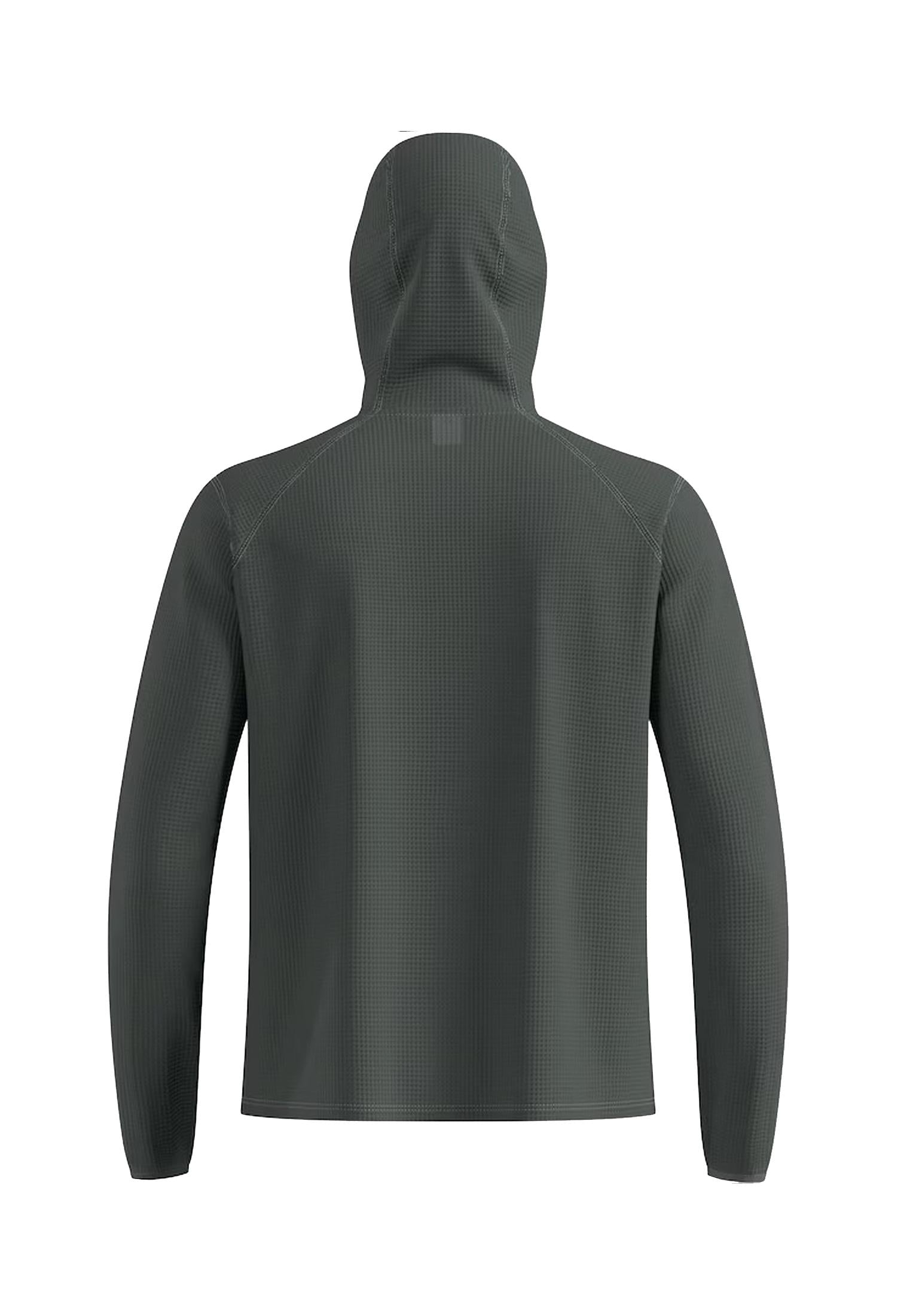 Felpa con cappuccio mid layer allenamento grigio Cubic Odlo A25 542982 1087710877 ODLO 