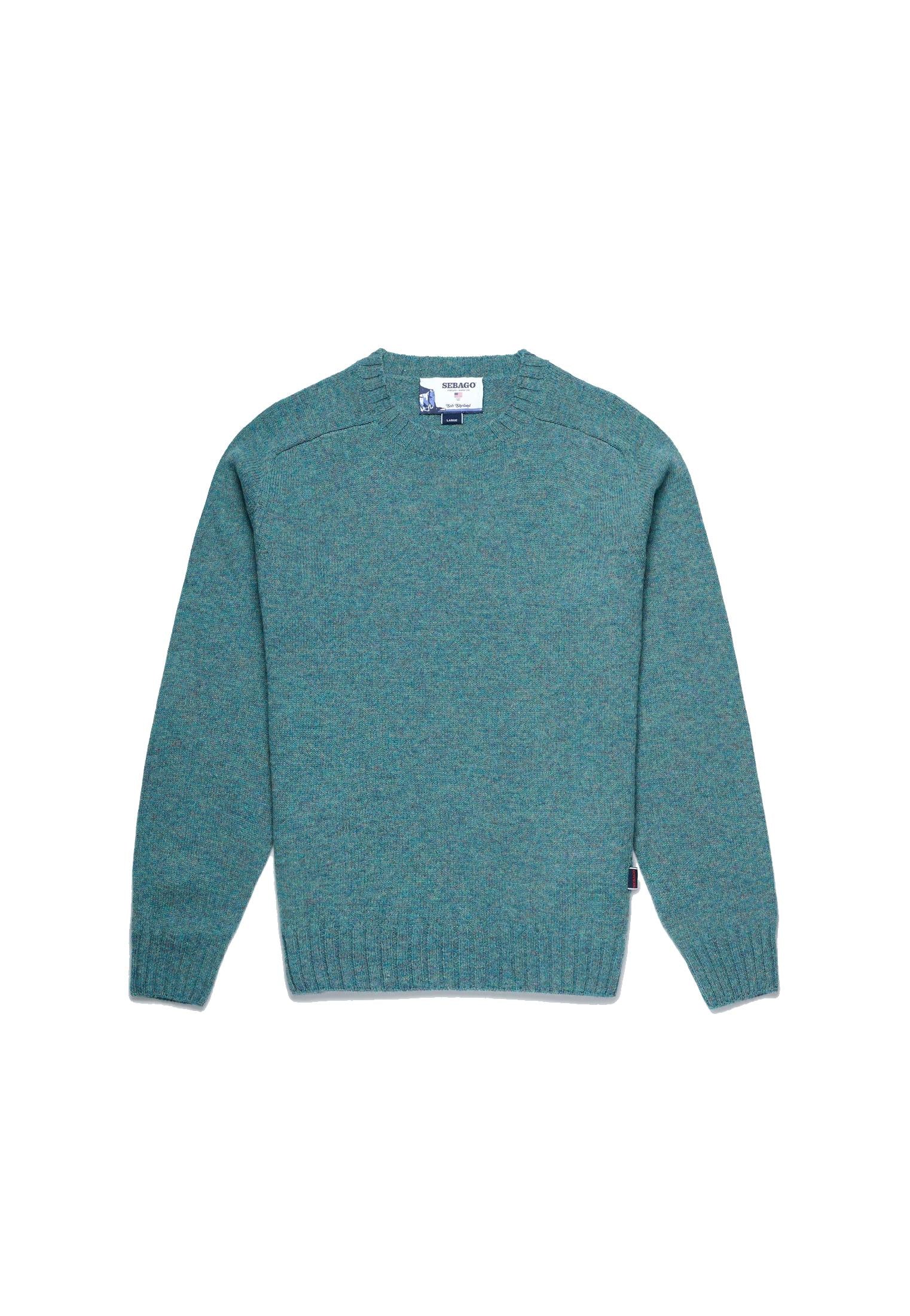 Maglione girocollo lana blu turchese Gilead Sebago A25 74113NW WMFWMF SEBAGO 