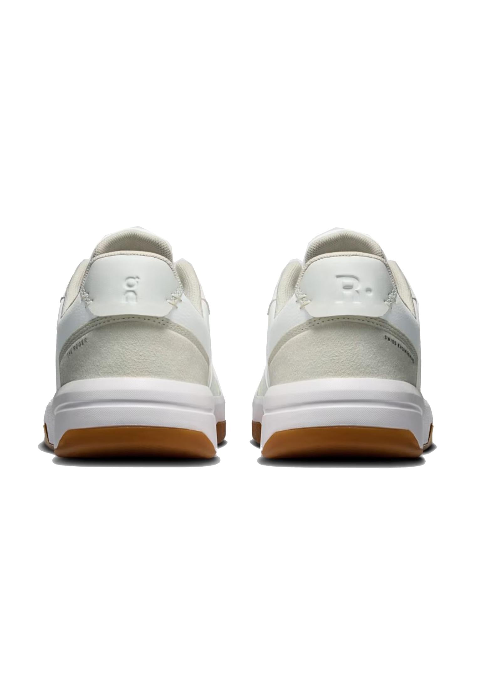 Scarpe sneakers da ginnastica bianche tennis The Roger Cloudhouse ON P26 3MF10540924 White Ivory ON 
