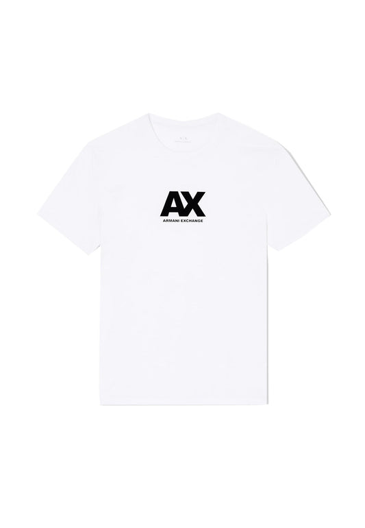 T-shirt girocollo bianca regular fit Armani Exchange A25 XM001403 AF16432 U0009U0009 ARMANI EXCHANGE 