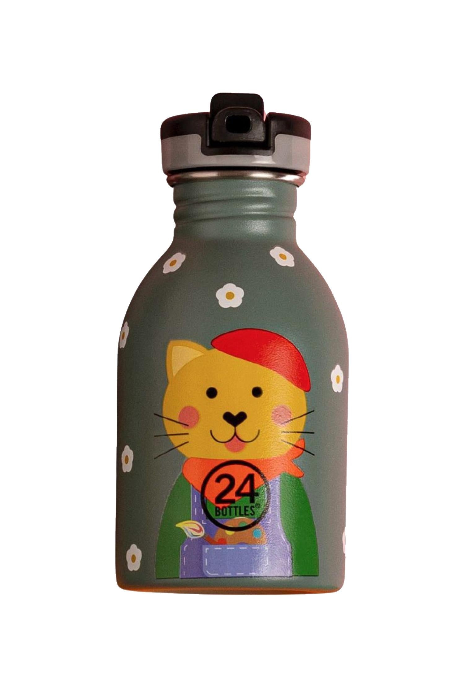 Borraccia Urban Kids non termica Smart Cat 250ml 24Bottles 1957-SMART CAT 250 ML 24BOTTLES 