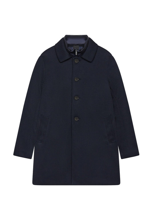 Cappotto Giubbotto trapuntato blu JA Coat Unity A25 JA-COAT-AW25 BNBN UNITY 