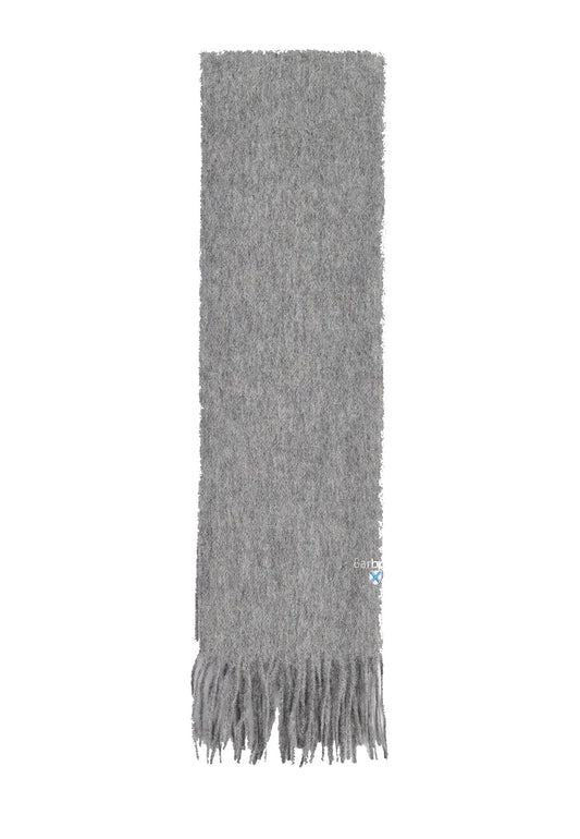 Sciarpa lana grigio Barbour A25 252MUSC0008 GY31GY31 BARBOUR 