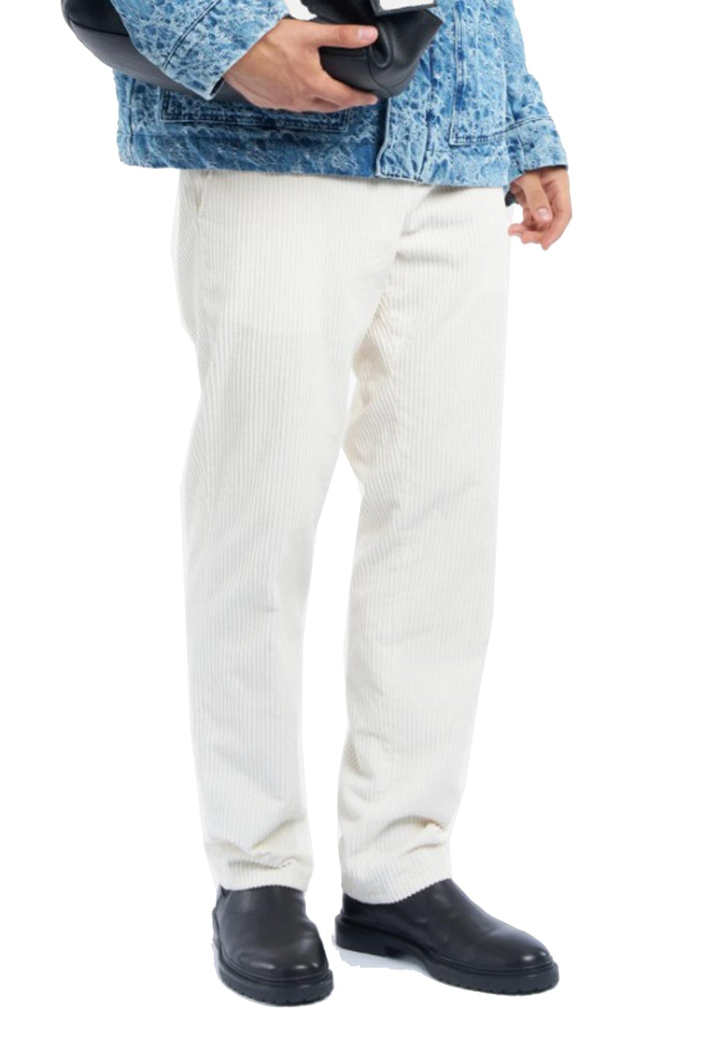 Pantaloni velluto panna Gaubert Relax Dondup A25 UP688 VS0031U A27017 DONDUP 