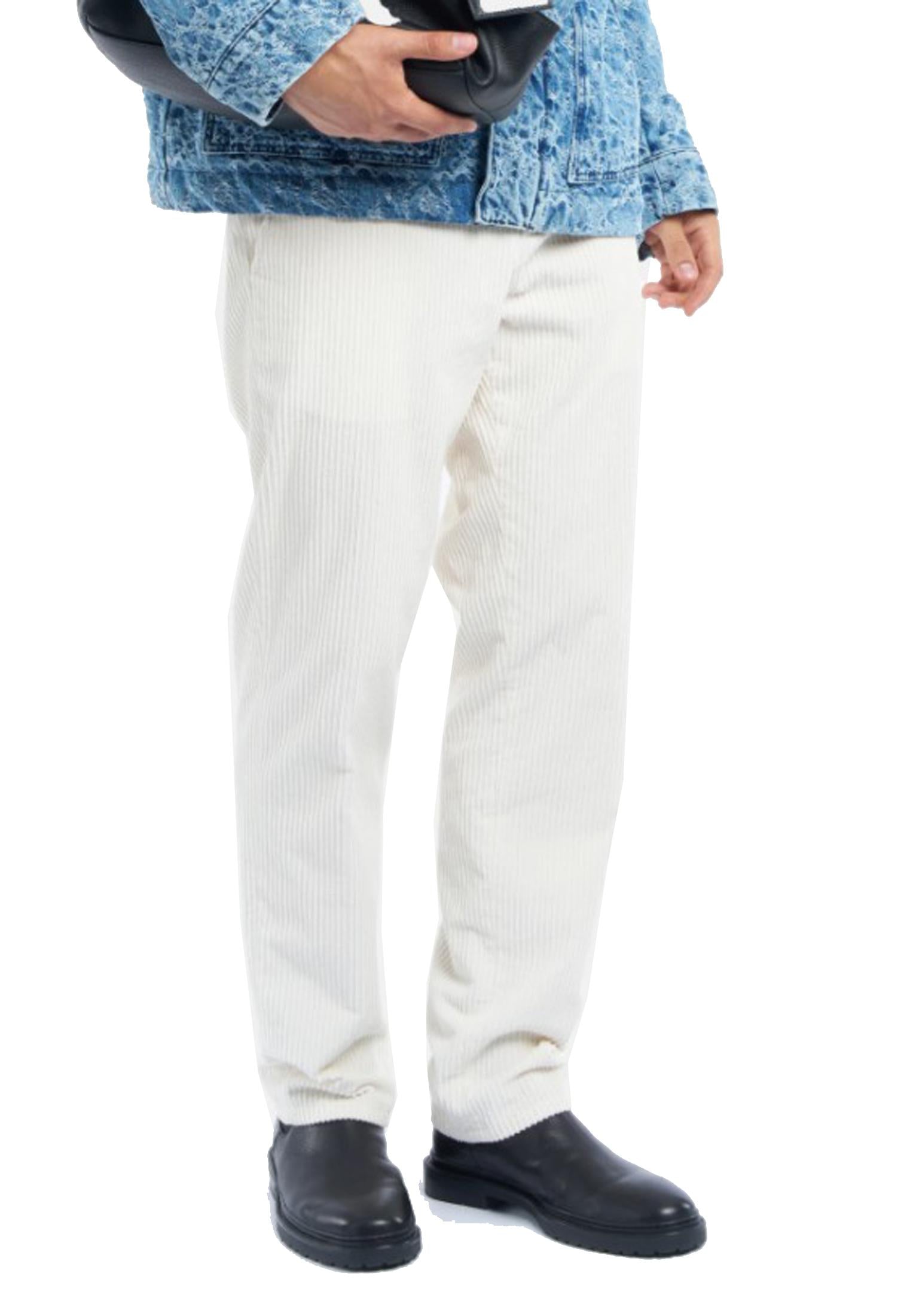 Pantaloni velluto panna Gaubert Relax Dondup A25 UP688 VS0031U A27017 DONDUP 