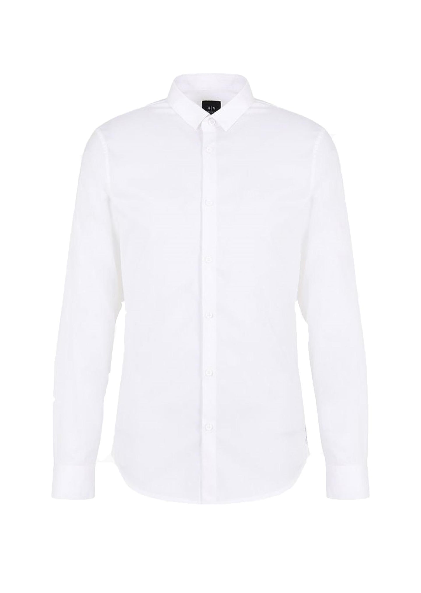 Camicia classica regular fit bianca Armani Exchange A24