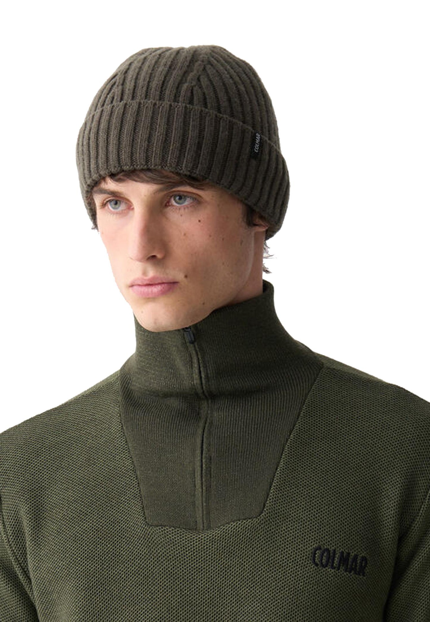 Berretto bianco verde misto lana cashmere sci neve Colmar A25 5079 8ZU495 COLMAR 