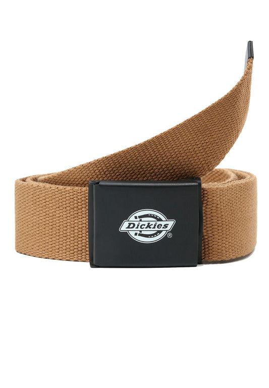 Cintura classica con fibbia e fettuccia marrone Orcutt Dickies P24 DK0A4X7EBD01 EBD01 DICKIES 