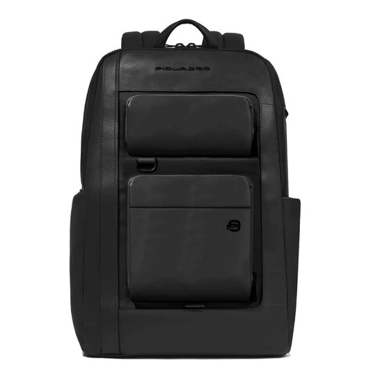 Zaino porta laptop in pelle con aggancio nero Piquadro A24 CA6444W131 N PIQUADRO 