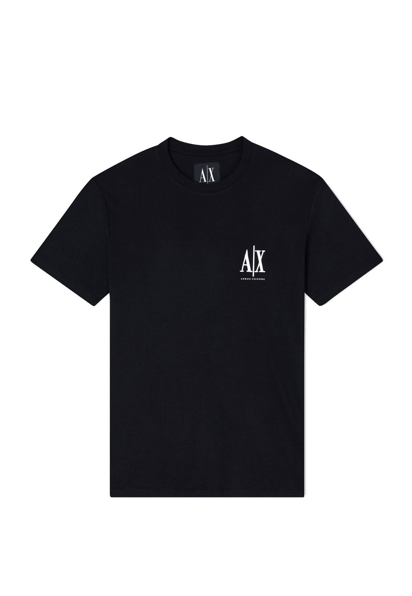 T-shirt girocollo nera regular fit Armani Exchange A25 XM000365 AF12308 UC001UC001 ARMANI EXCHANGE 