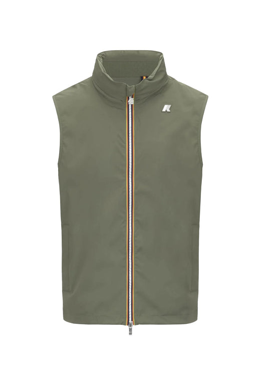 Gilet Smanicato verde Valen K-Way P26 K3123TW V15V15 K-WAY 