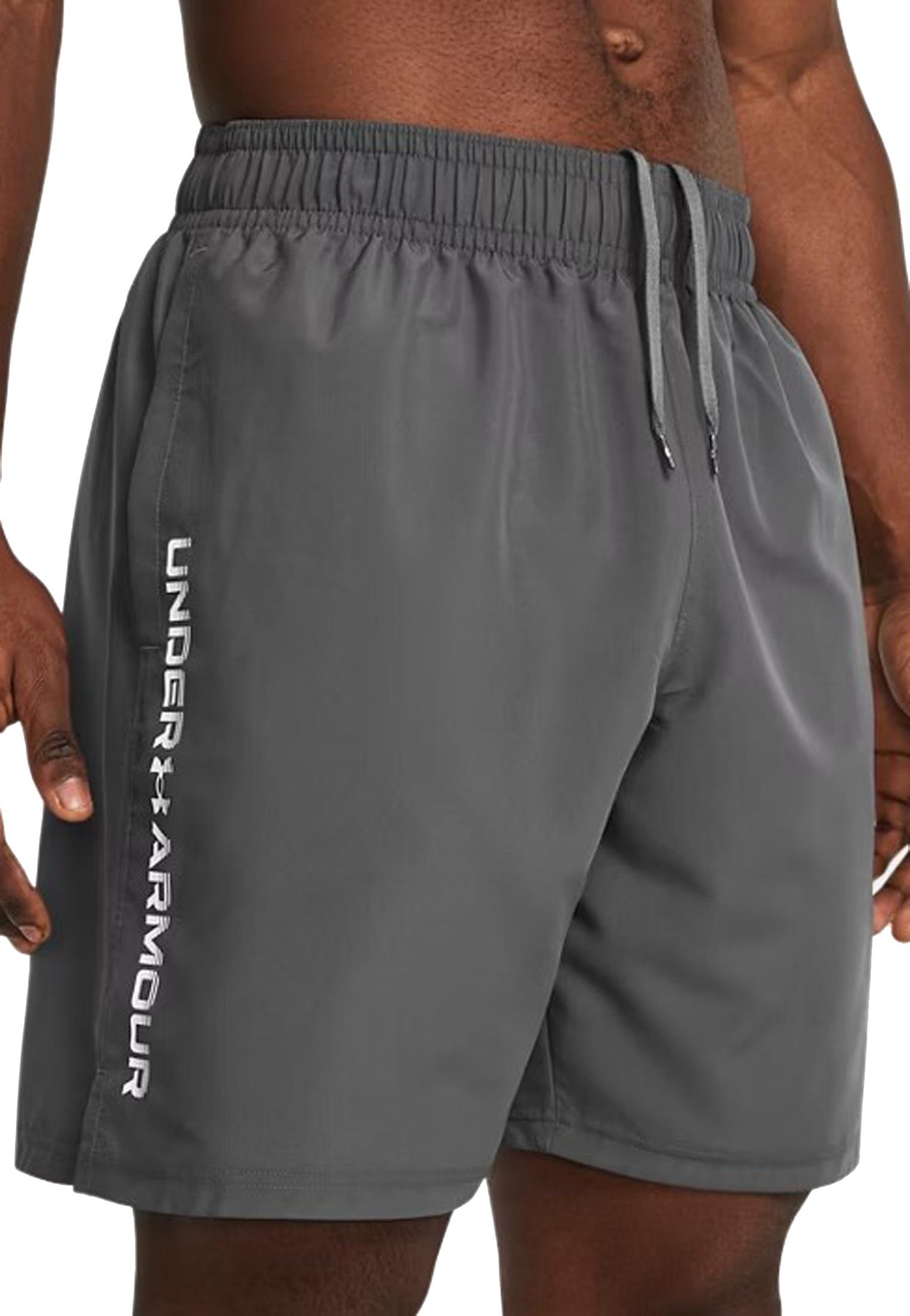 Pantaloncini short allenamento tech woven grigi Under Armour A25 77-1383356 00250025 UNDER ARMOUR 