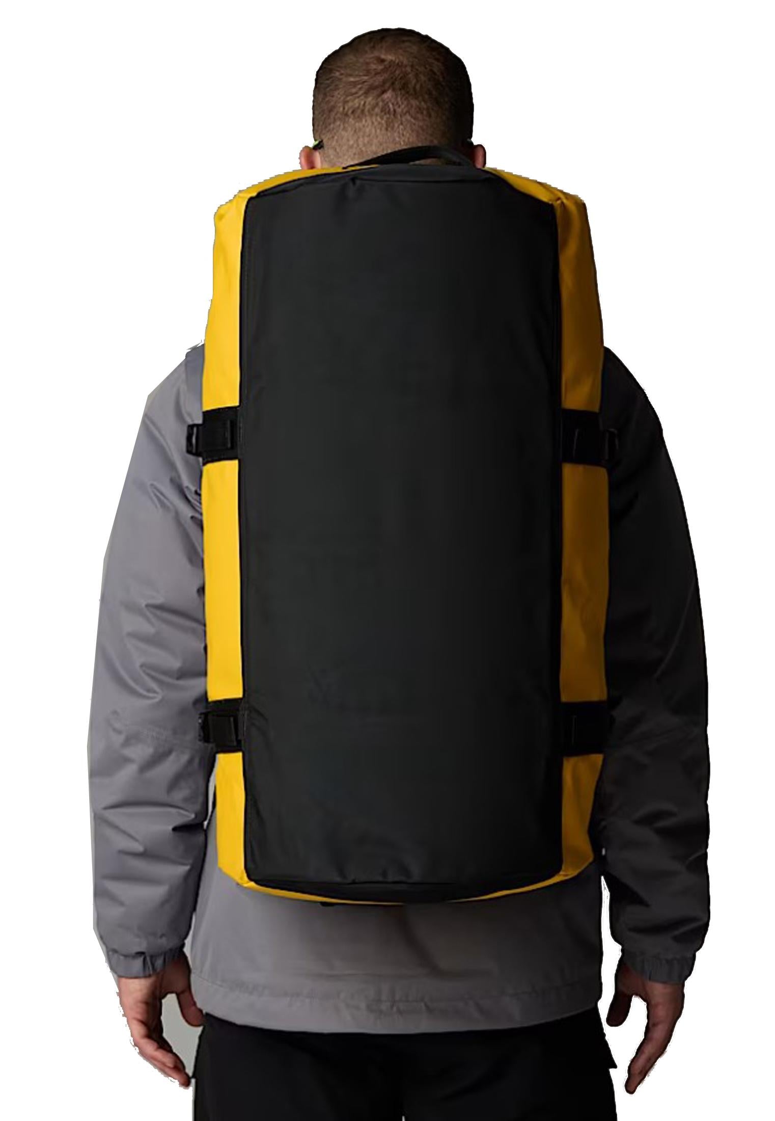 Borsone sportivo viaggio 71L giallo Duffel Base Camp M The North Face A25 NF0A52SA4WP1 NF4WPNF4WP THE NORTH FACE 