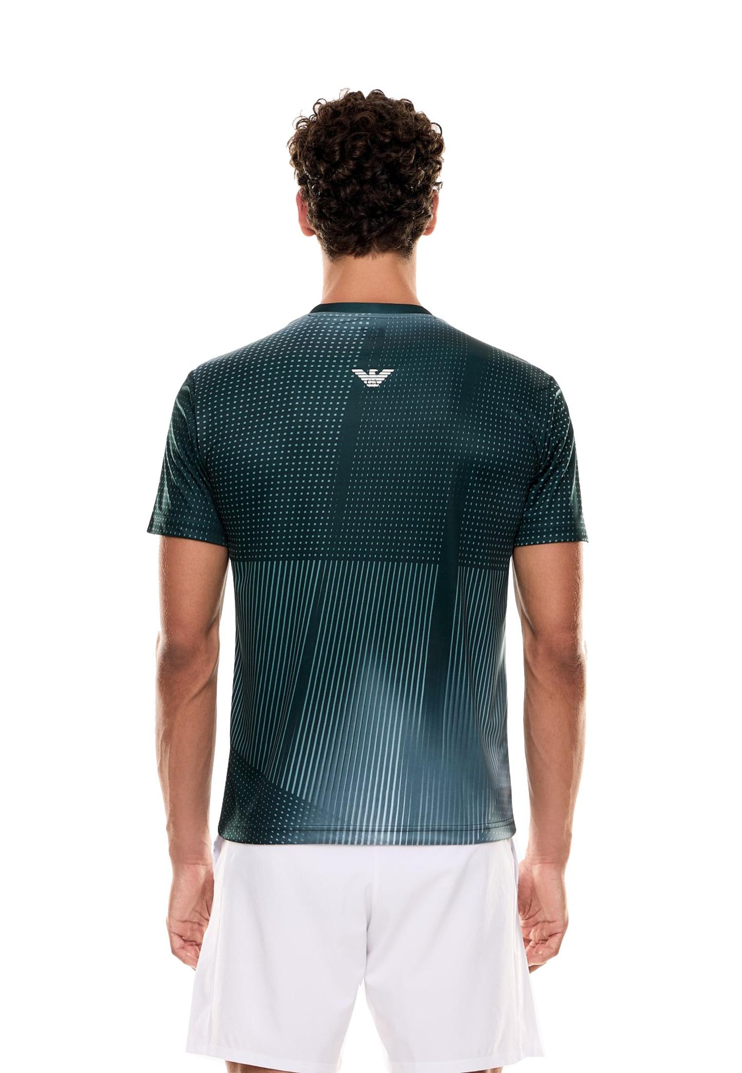 T-shirt girocollo verde tecnica sportiva Ventus7 EA7 Armani A25 7M000838 AF17682 F7059F7059 EA7 TENNIS 