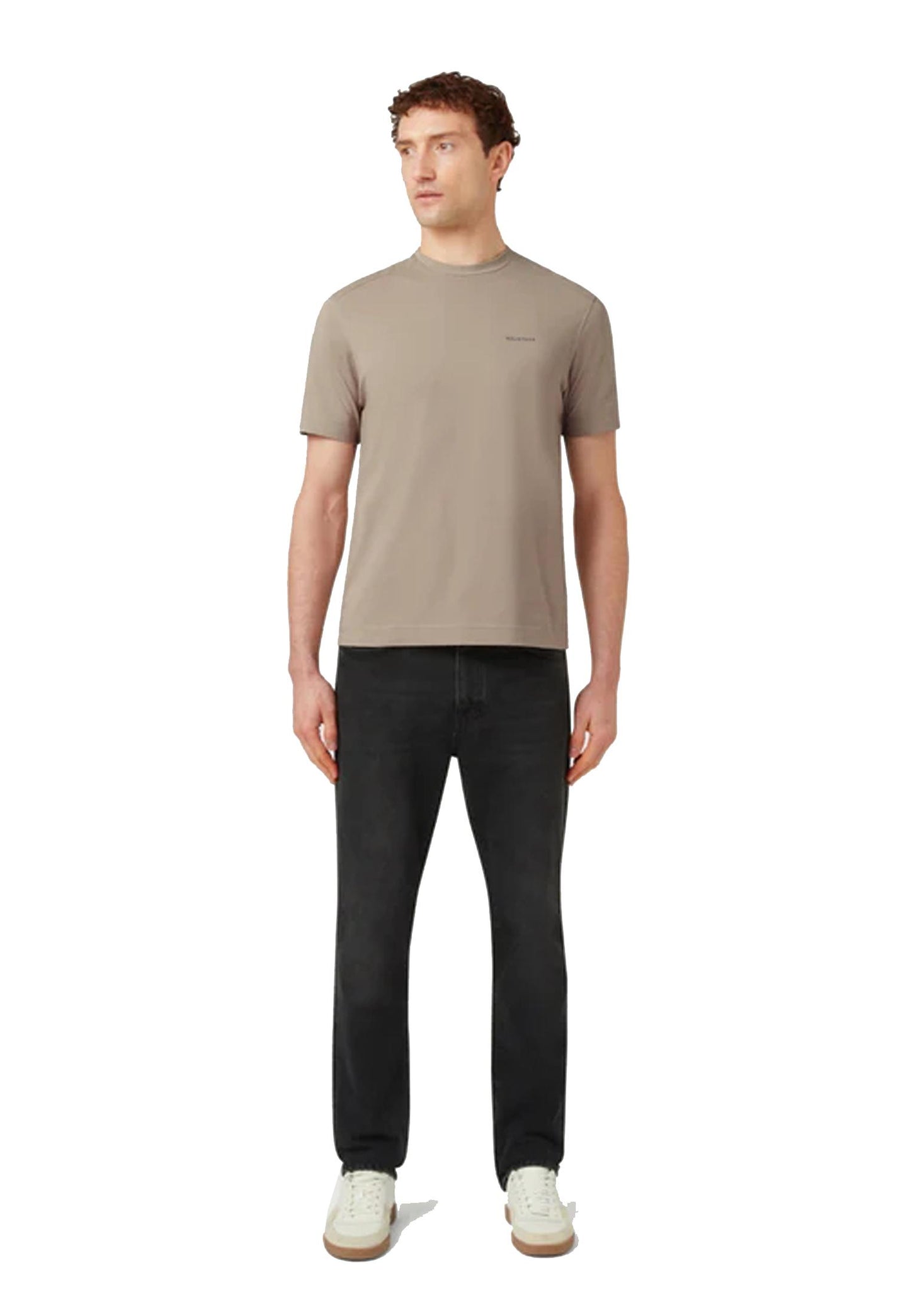 T-shirt girocollo cotone beige Alloy Belstaff P26 105237 Dark SandDark Sand BELSTAFF 