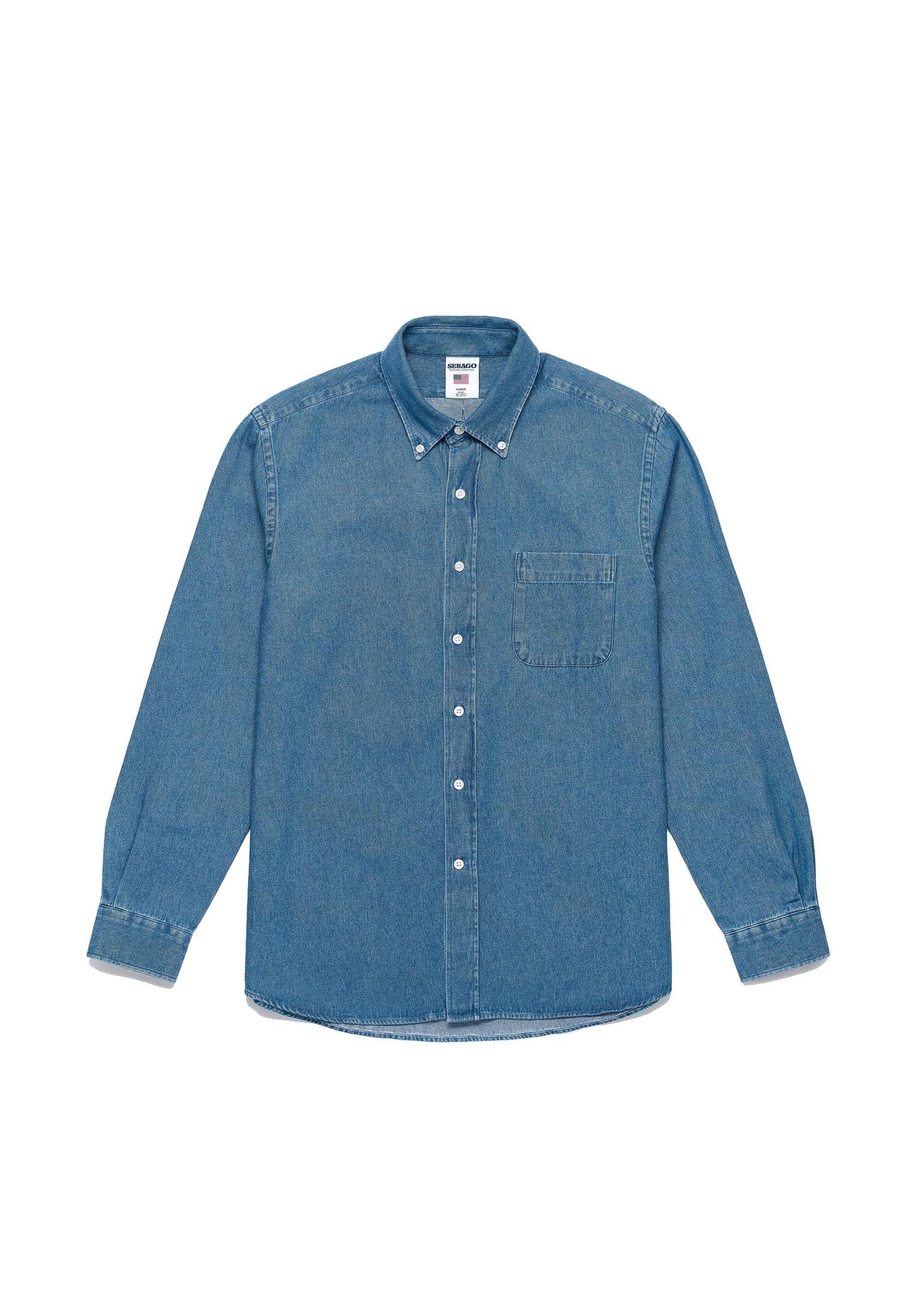 Camicia denim jeans Mercer Sebago A25 74112WW 732732 SEBAGO 