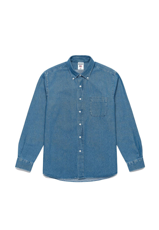 Camicia denim jeans Mercer Sebago A25 74112WW 732732 SEBAGO 