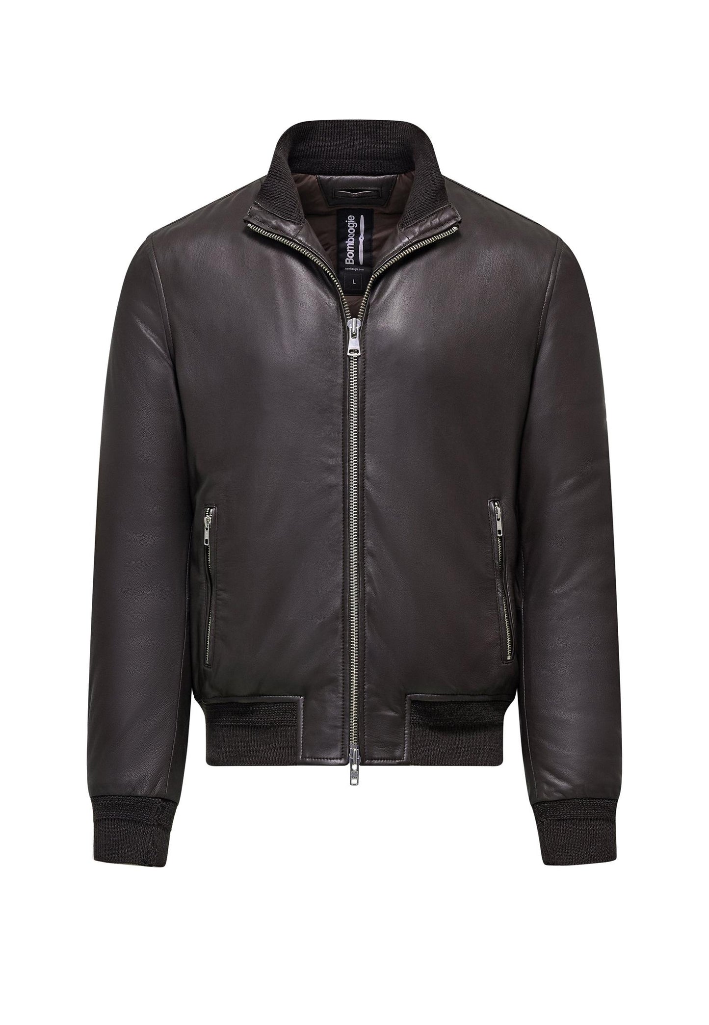 Giubbotto bomber pelle marrone Bomboogie A25 JMPATH LDF514 BOMBOOGIE 