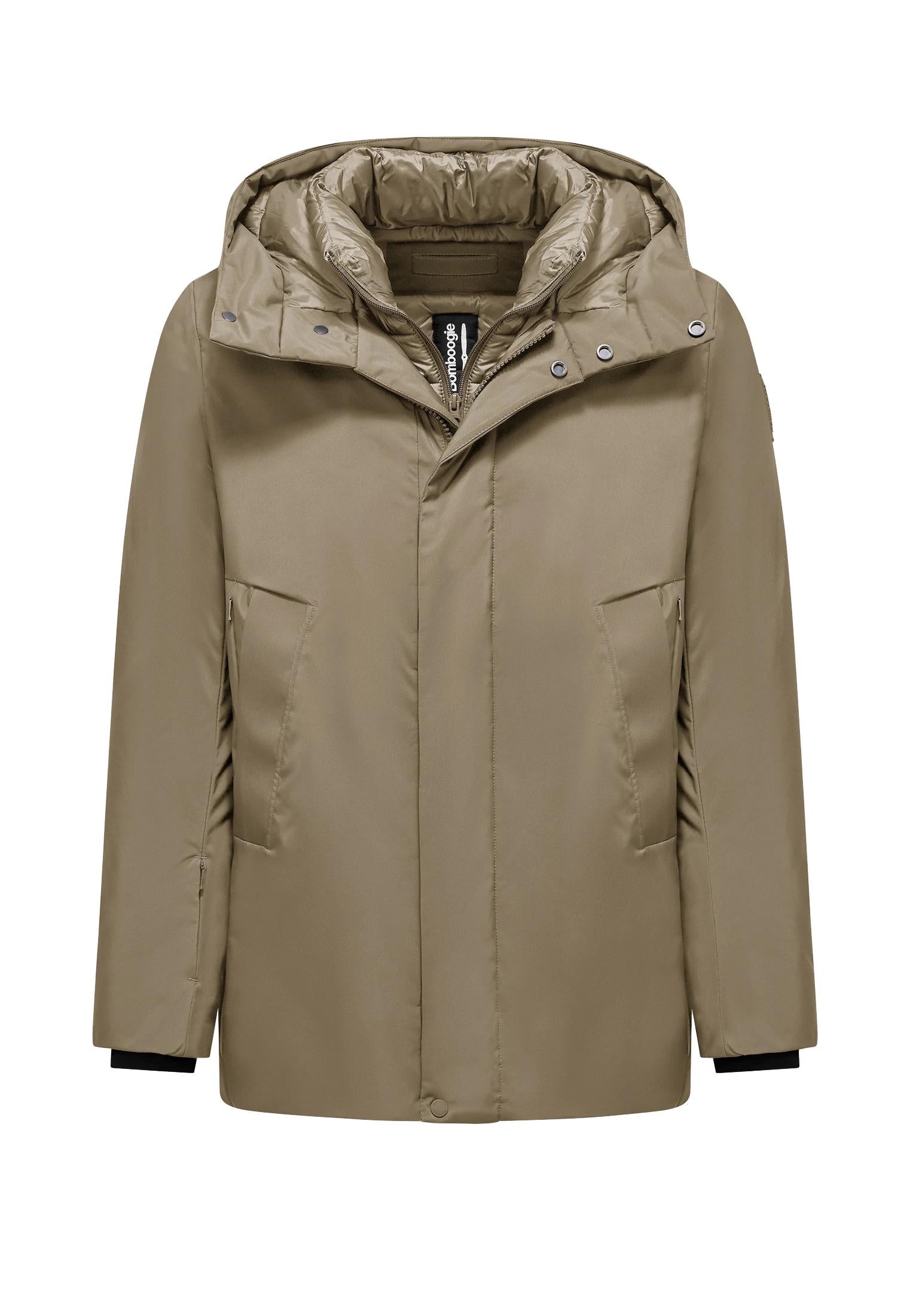 Giubbotto Parka beige Prague Bomboogie A25 GM7077 DPL5142 BOMBOOGIE 