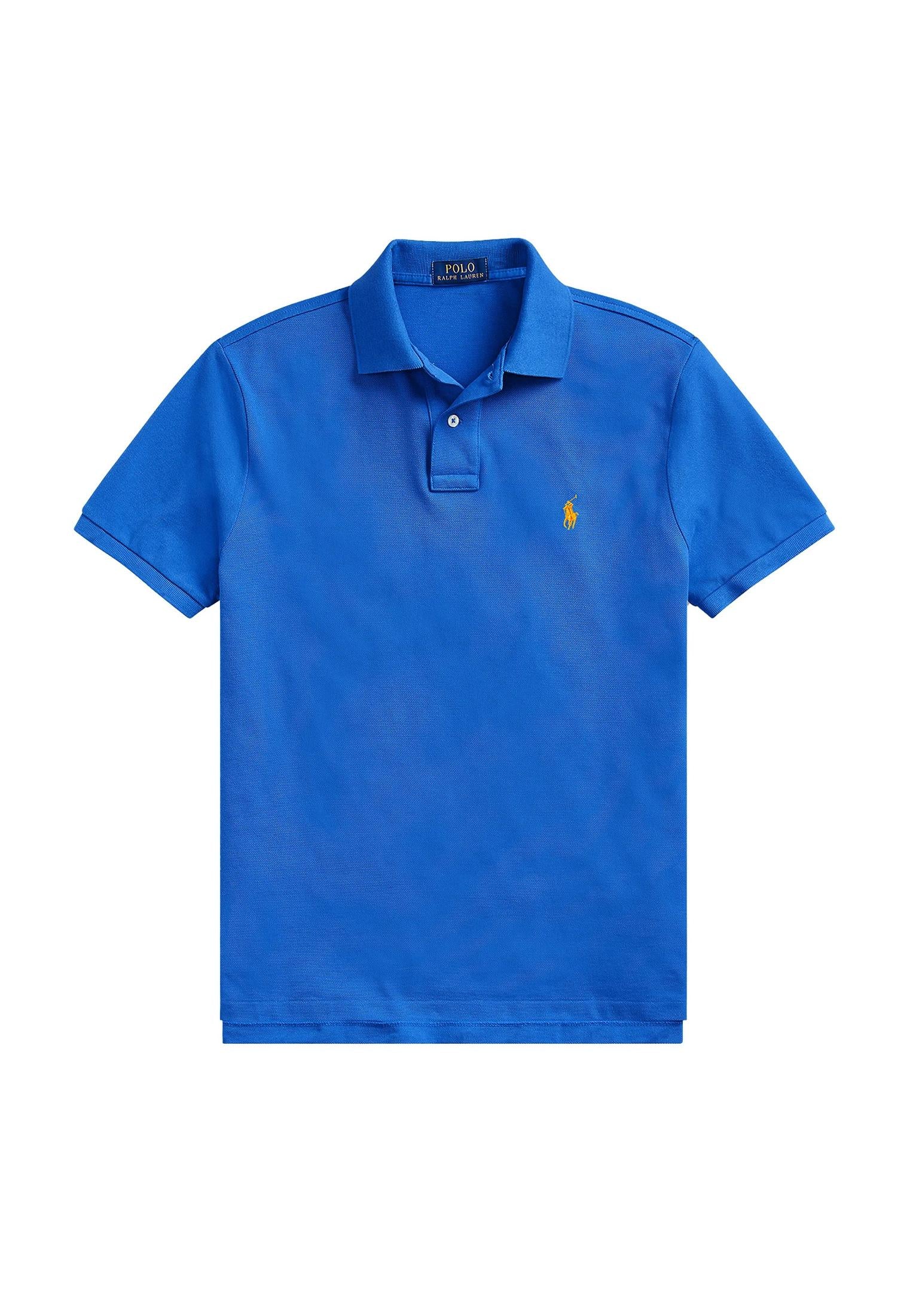 Polo blu a maniche corte Polo Ralph Lauren P26 710782592011 NEW IRIS BLUE/C2427 POLO RALPH LAUREN 