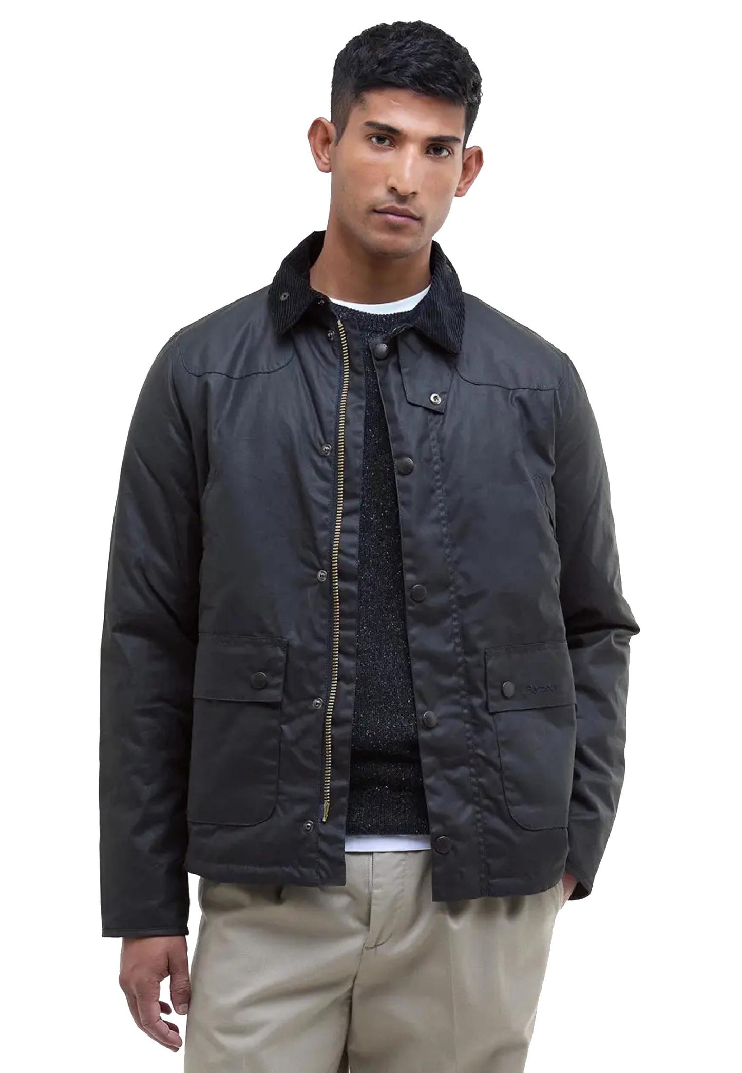 Giacca cerata blu Reelin Barbour A25 252MMWX1106 NY92NY92 BARBOUR 