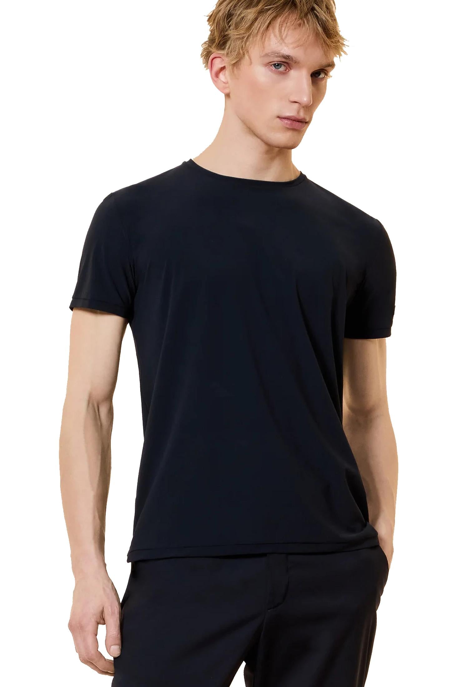 T-shirt girocollo blu sportiva traspirante Square Shirty RRD P26 26223 6060 RRD 