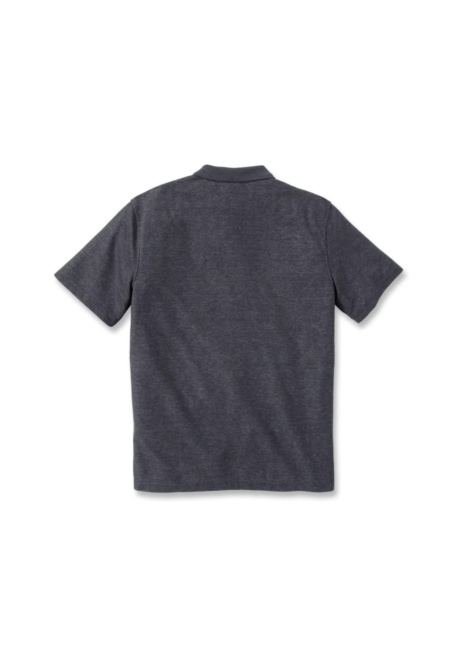 Polo cotone grigia manica corta Carhartt Workwear P26 106685 CARBON CARHARTT 