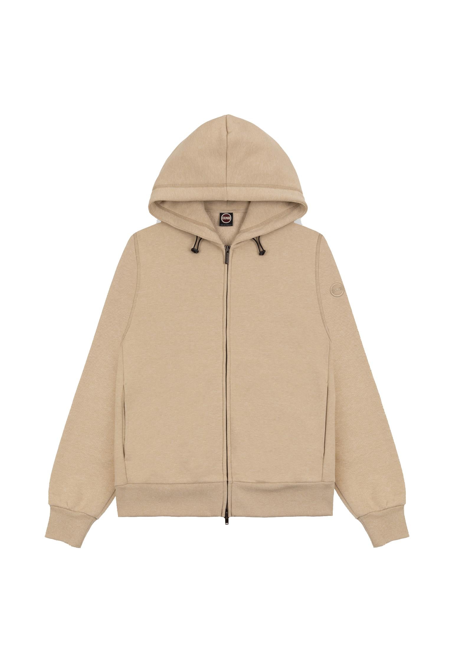 Felpa con cappuccio tecnico sportivo beige Colmar A25 6287 2ZK731 COLMAR ORIGINALS 