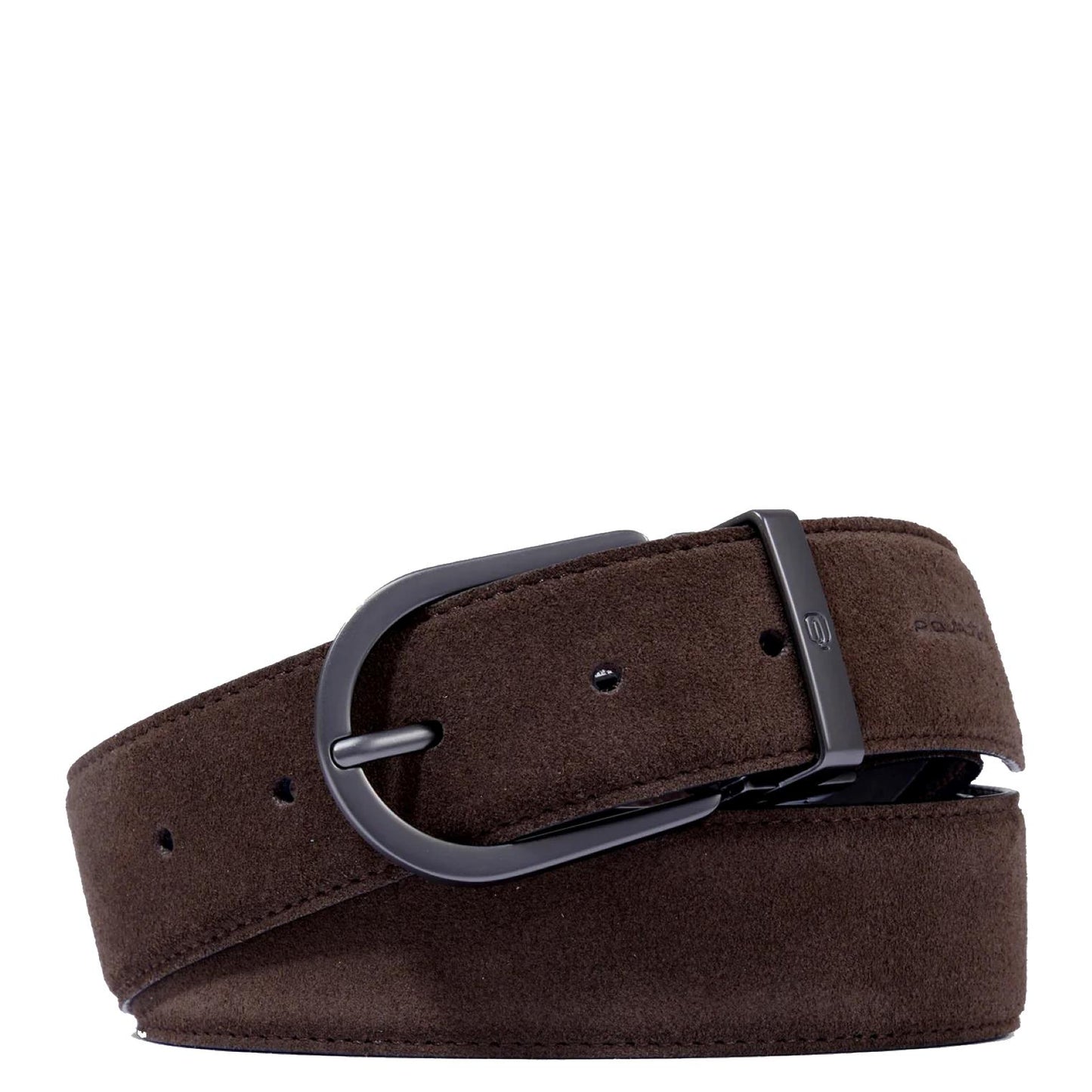 Cintura marrone in pelle scamosciata reversibile Piquadro A24 CU6527C107 M PIQUADRO 