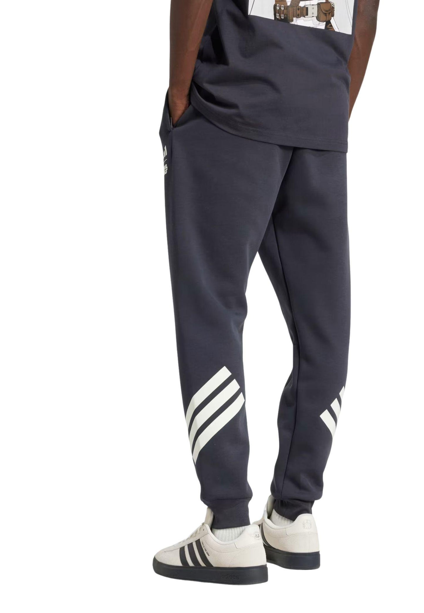 Pantaloni tuta grigio scuro Adidas x Star Wars P25