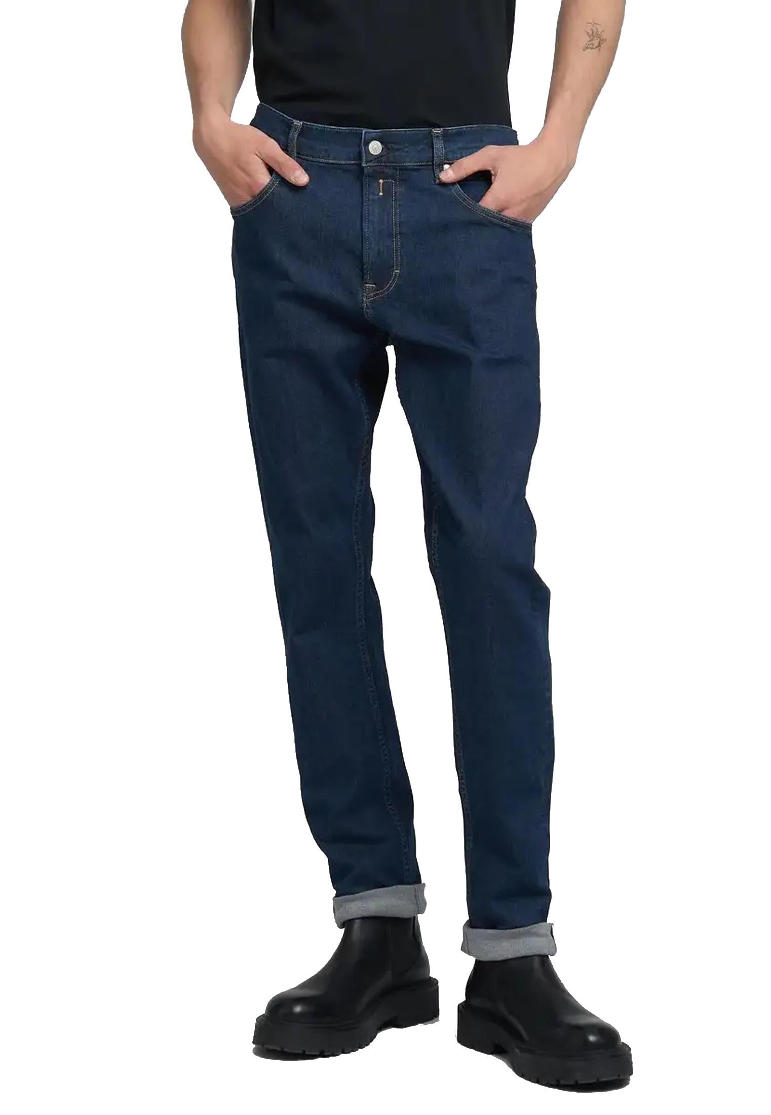 Pantaloni jeans blu scuro slim fit Michym Replay A25 M1021 .000.573 920 007007 REPLAY 