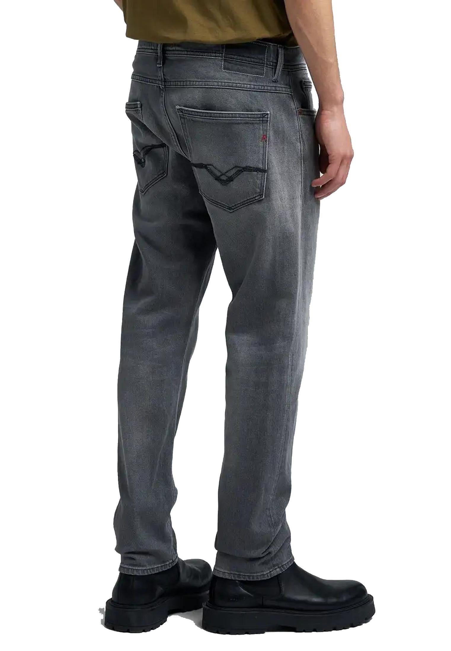 Pantaloni jeans grigi regular fit Willbi Replay A25 M1008R.000.739 962 096096 REPLAY 